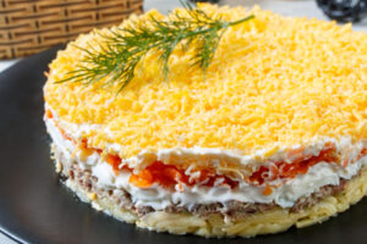 Салат “Мимоза”