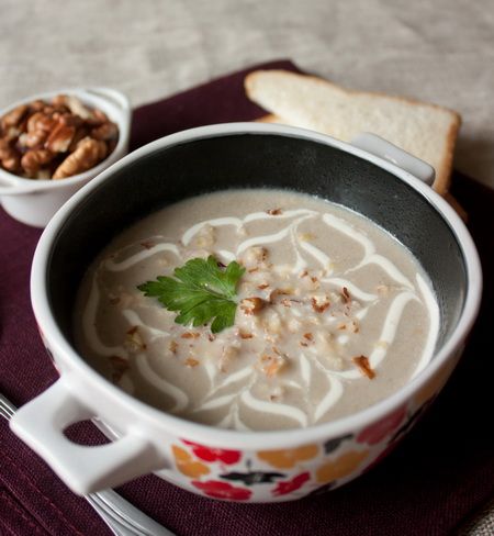 Рецепт крема-супа из шампиньонов