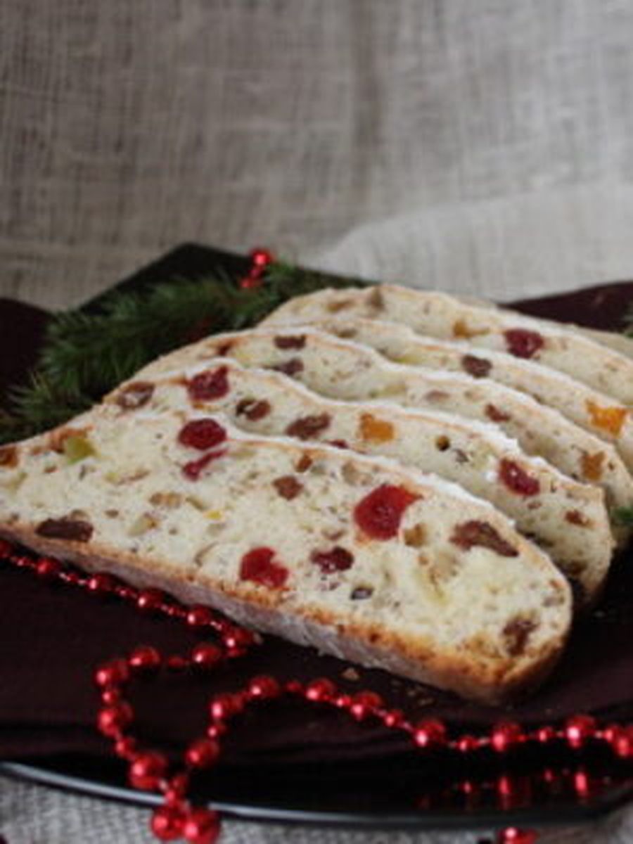 Творожный штоллен