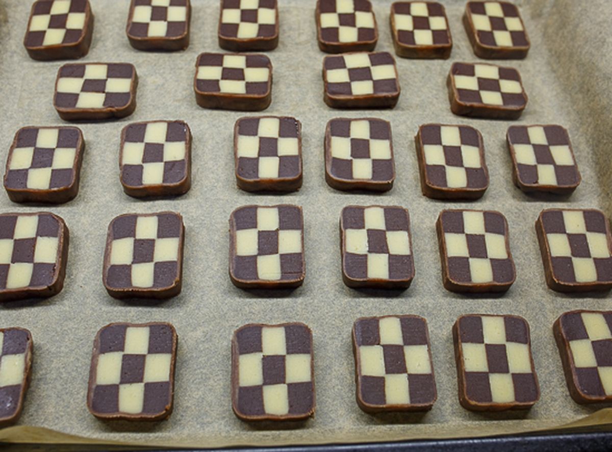 Нарезаем печенье