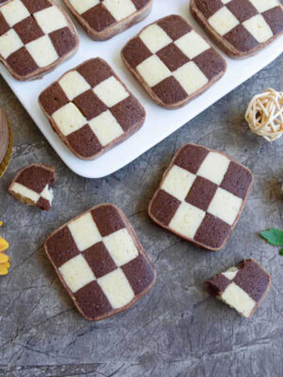 Шахматное печенье