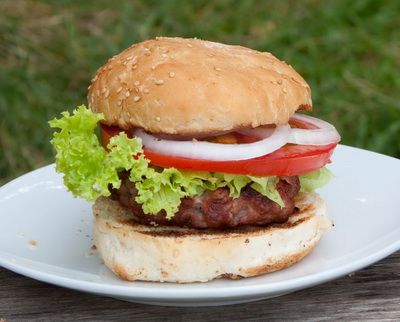 Рецепт гамбургера-гриль