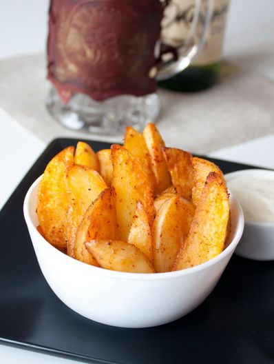Рецепт острых картофельных долек к пиву