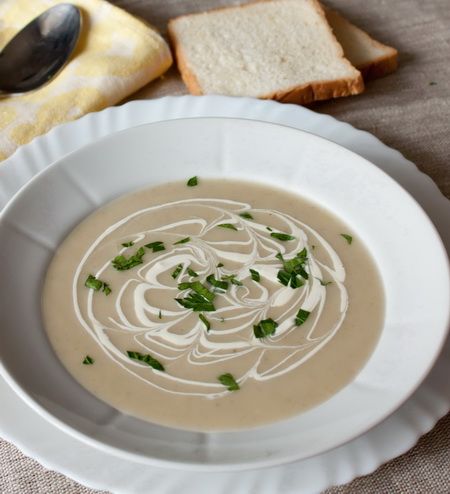 Рецепт супа-пюре из картофеля и порея