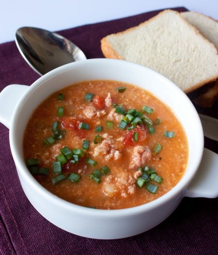 Рецепт густого супа с индюшиным фаршем и чечевицей