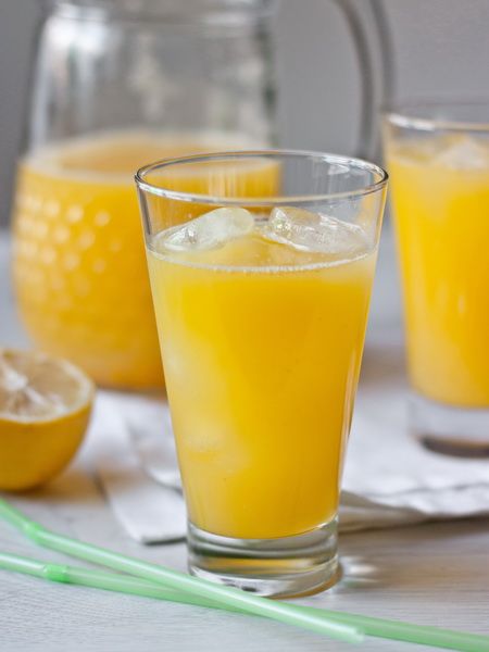 Рецепт персикового лимонада