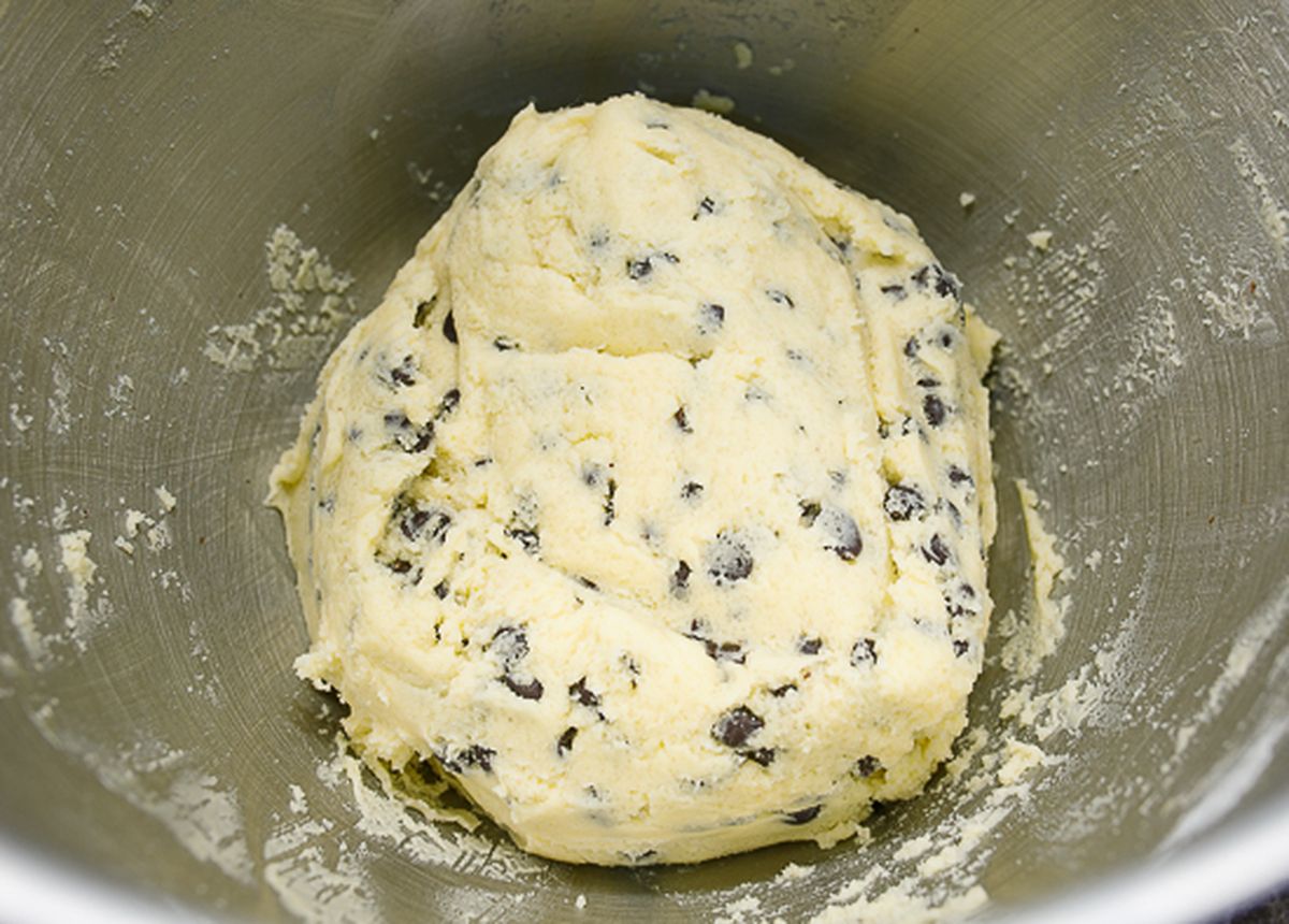 Тесто с шоколадом