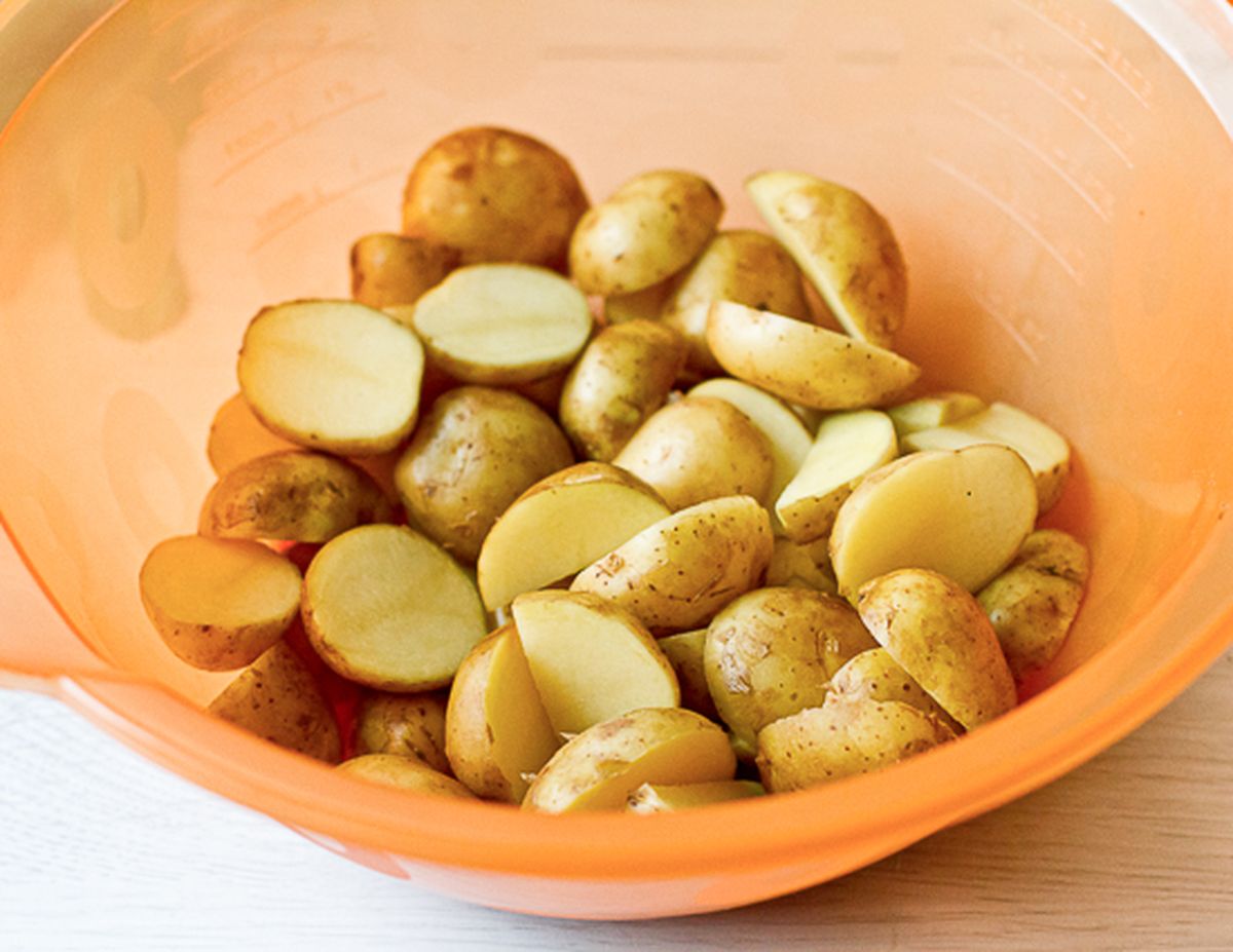 Режем картофель