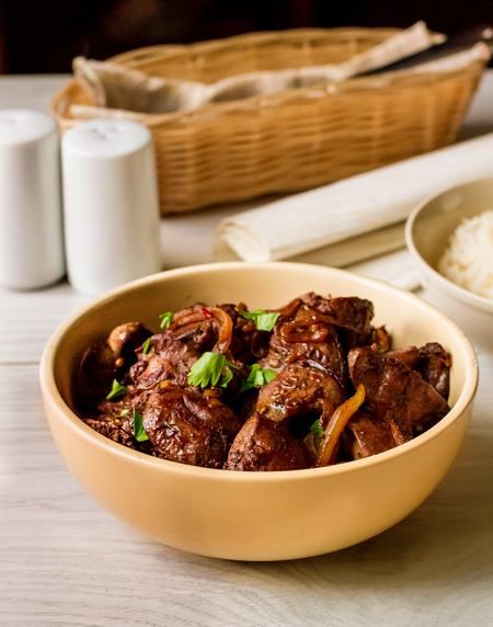 Рецепт куриной печени в азиатском стиле