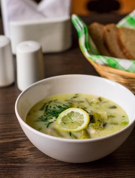 Рецепт супа из зеленых овощей с курицей