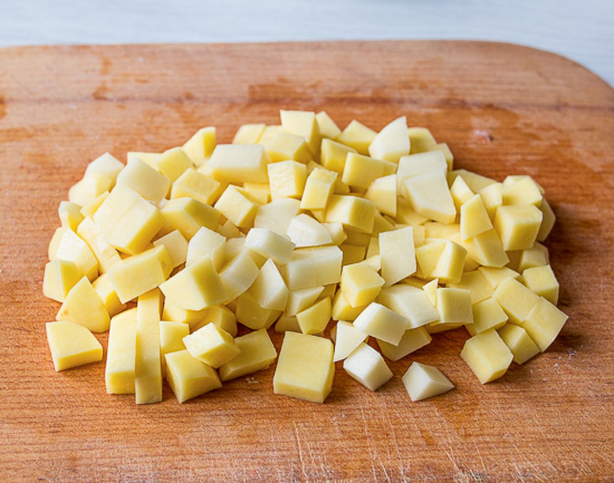 Режем картофель