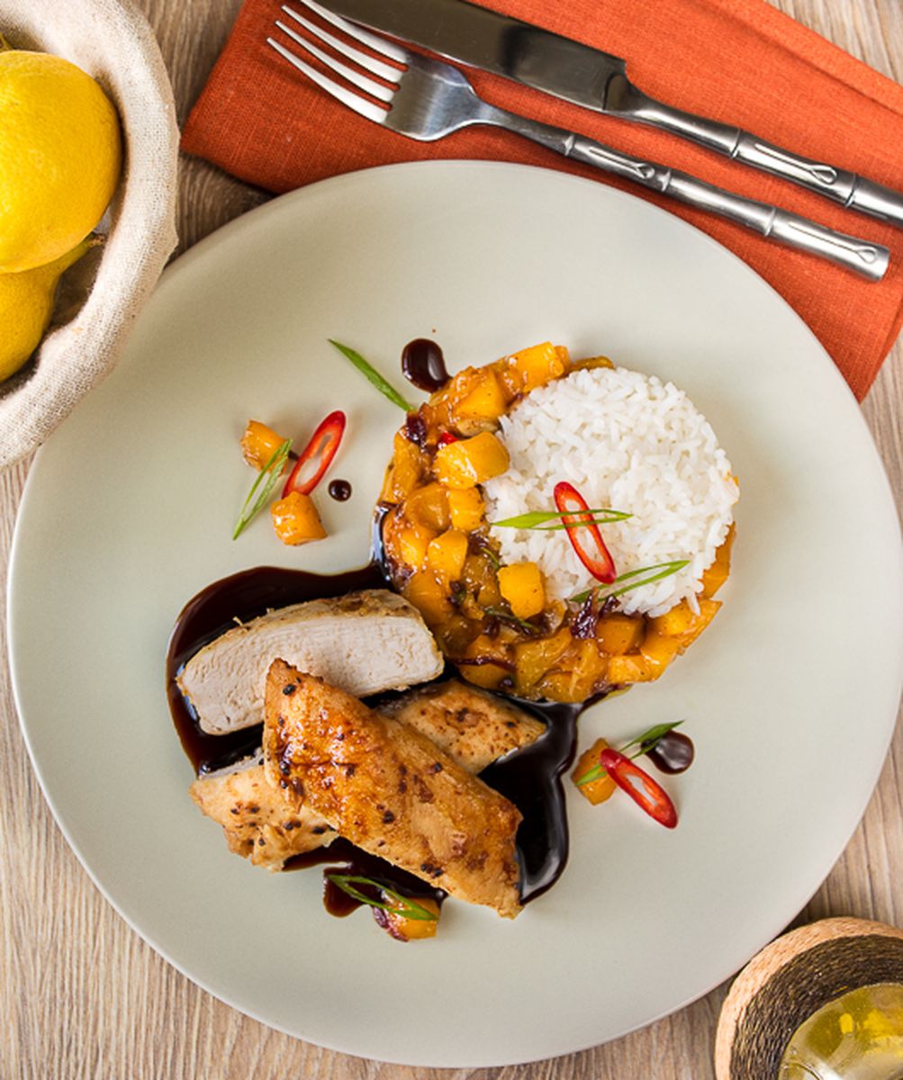 Рецепт куриного филе с манговым чатни