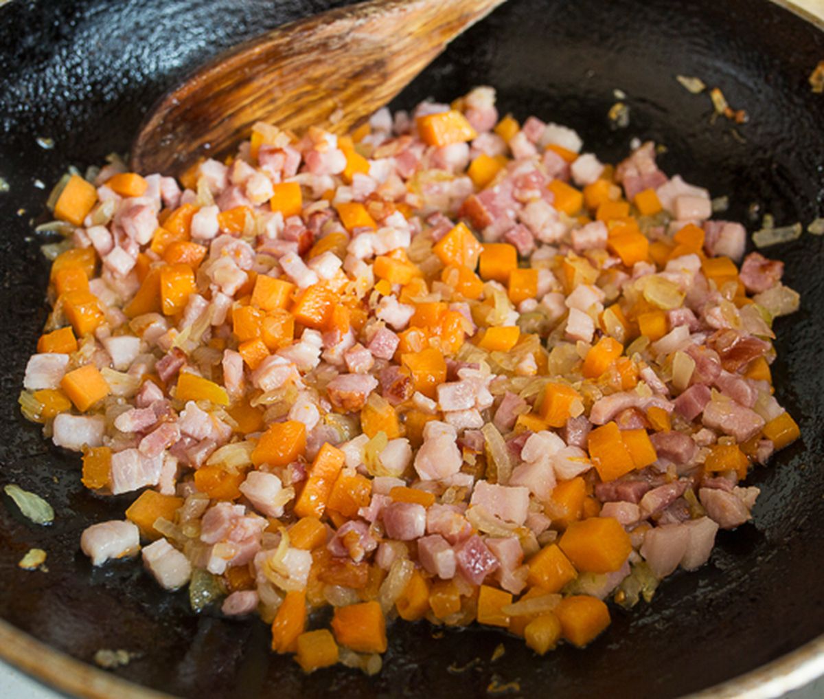 + тыква и бекон