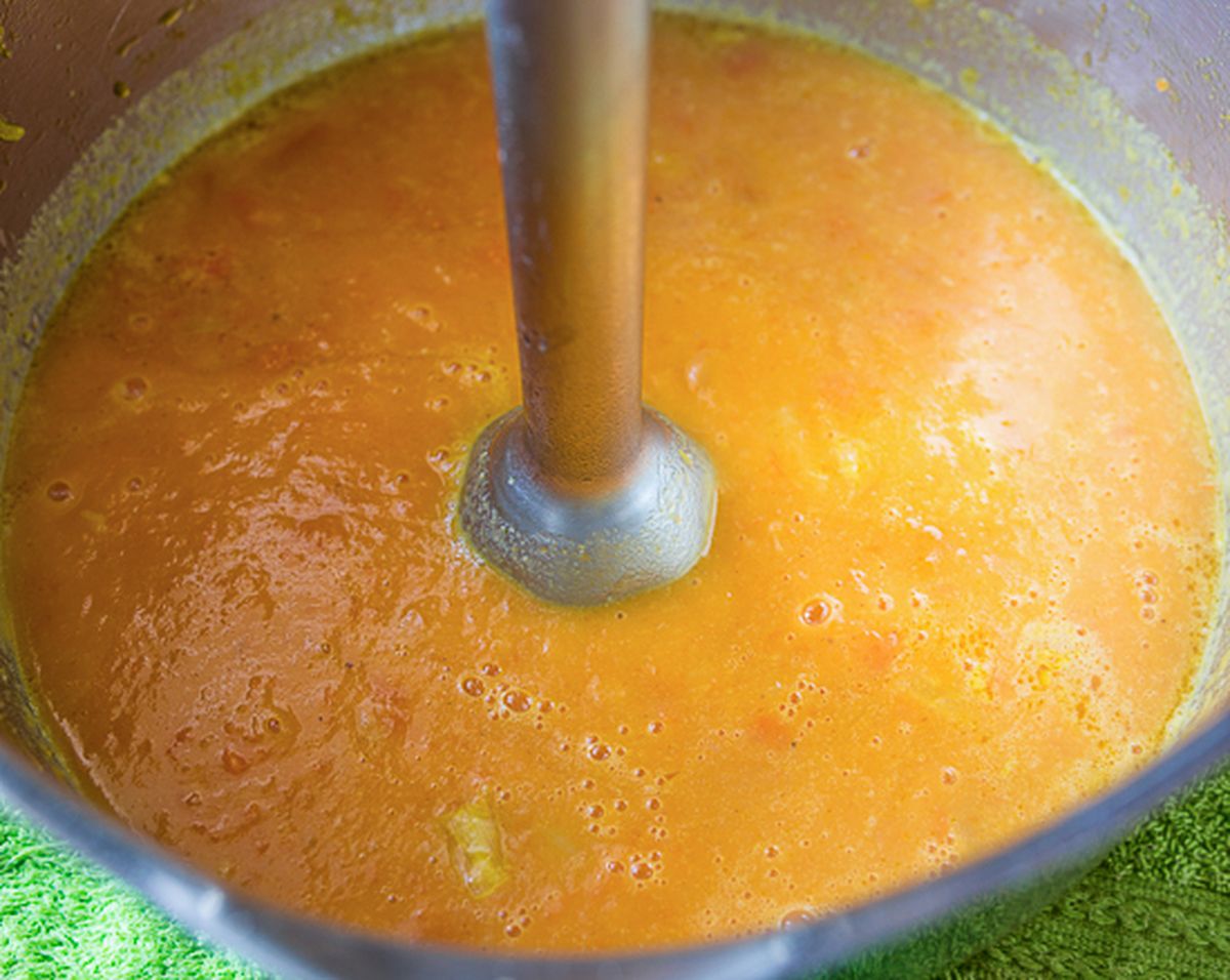 Пюрируем суп