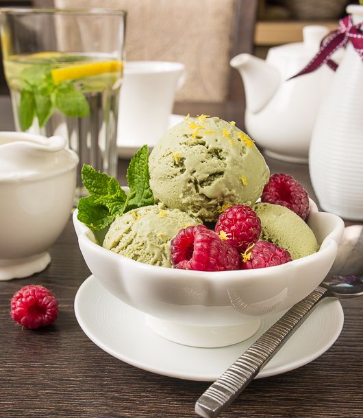 Рецепт мороженого с зеленым чаем