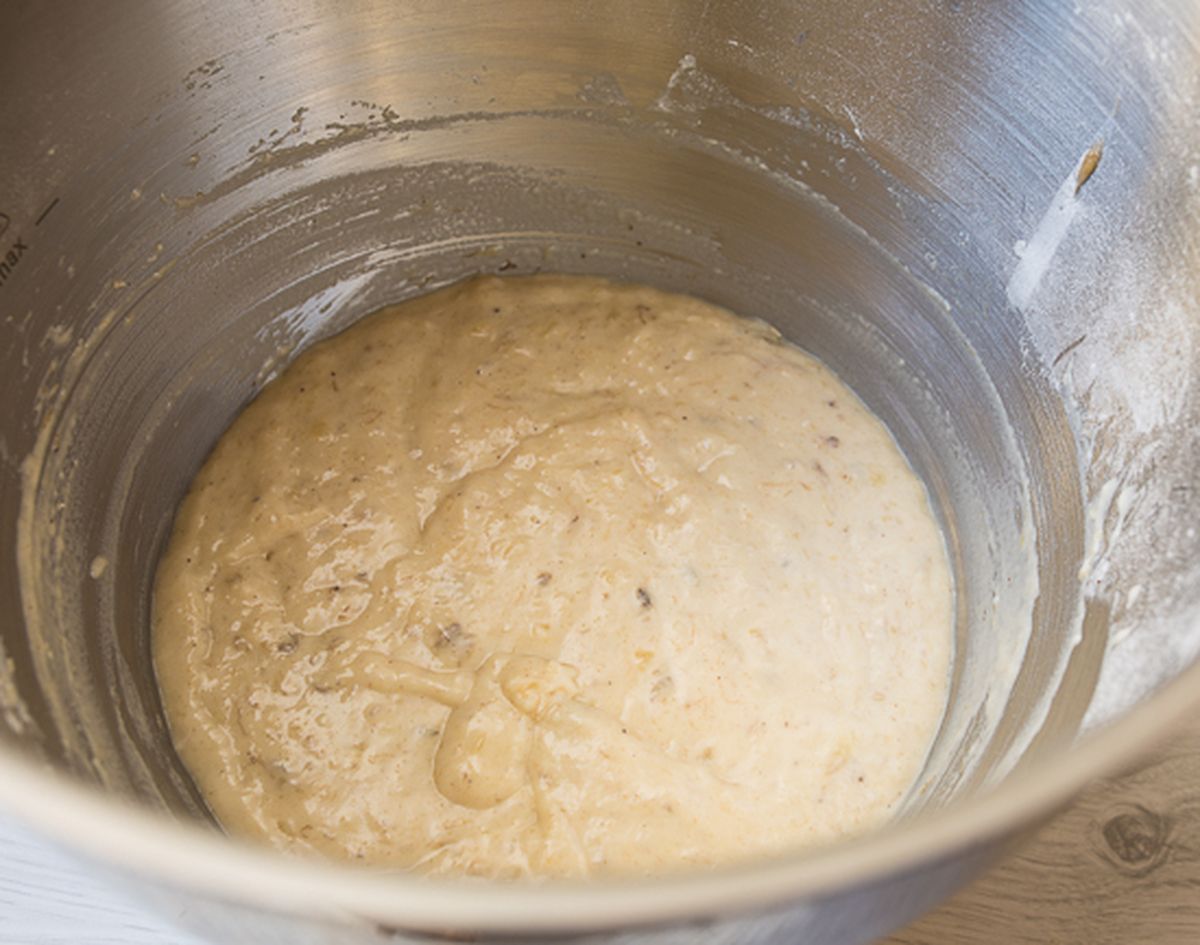 Готовим банановое тесто