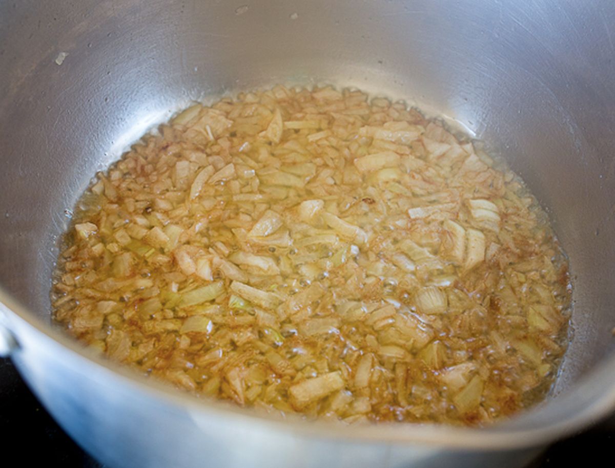 Жарим лук