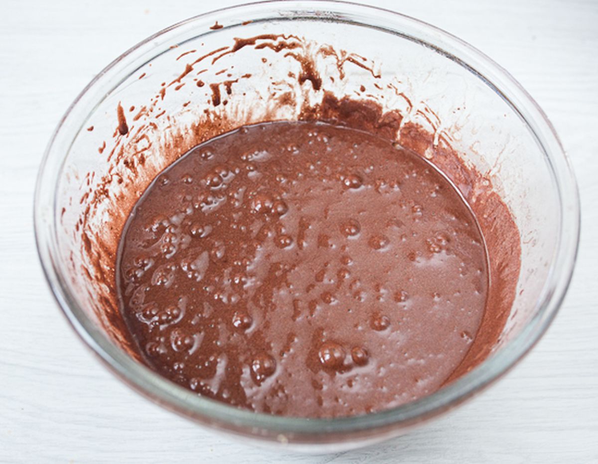 Шоколадное тесто