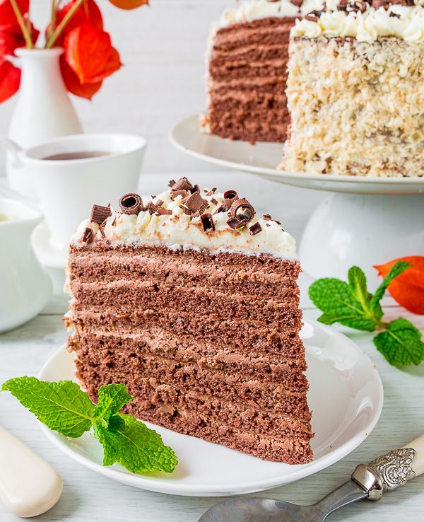 Рецепт торта "Шоколадная девочка"