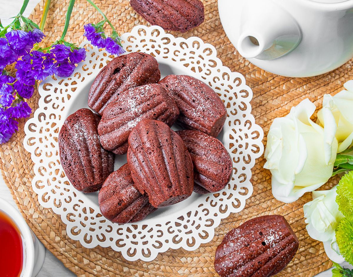Рецепт постного шоколадного печенья "Мадлен"