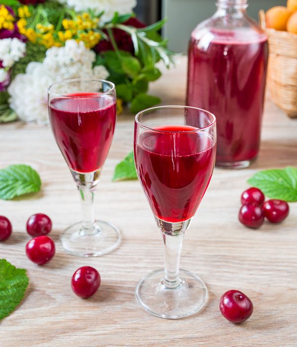 Рецепт вишневой наливки на водке