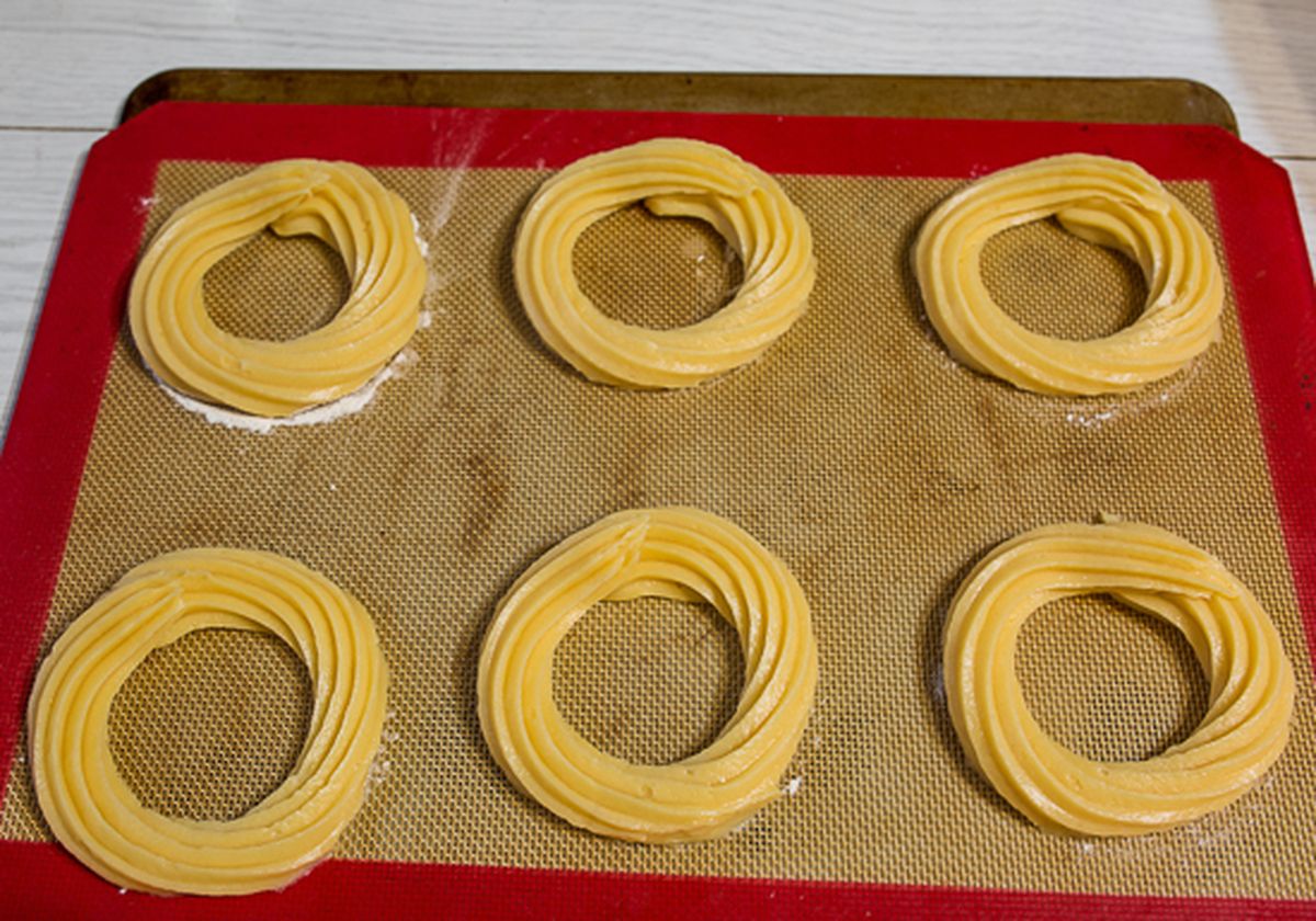 Отсаживаем кольца