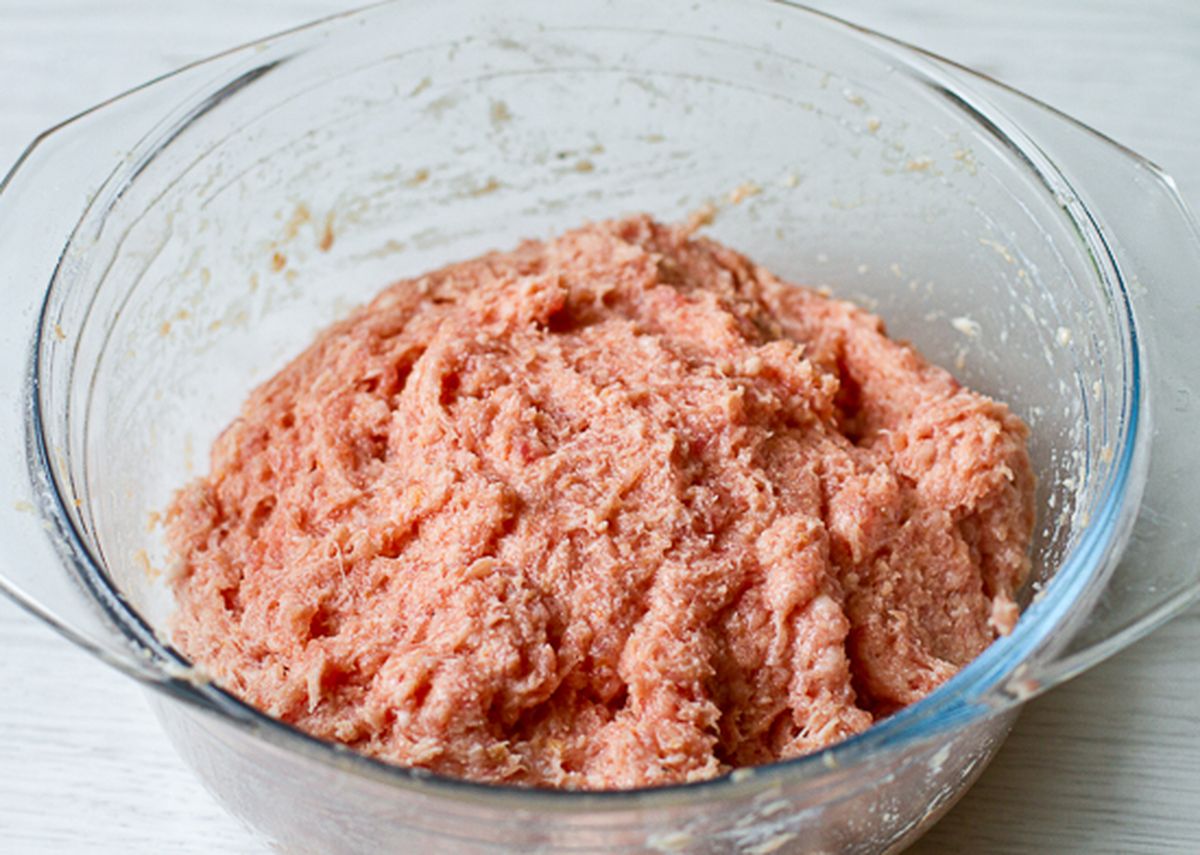 Замешиваем фарш