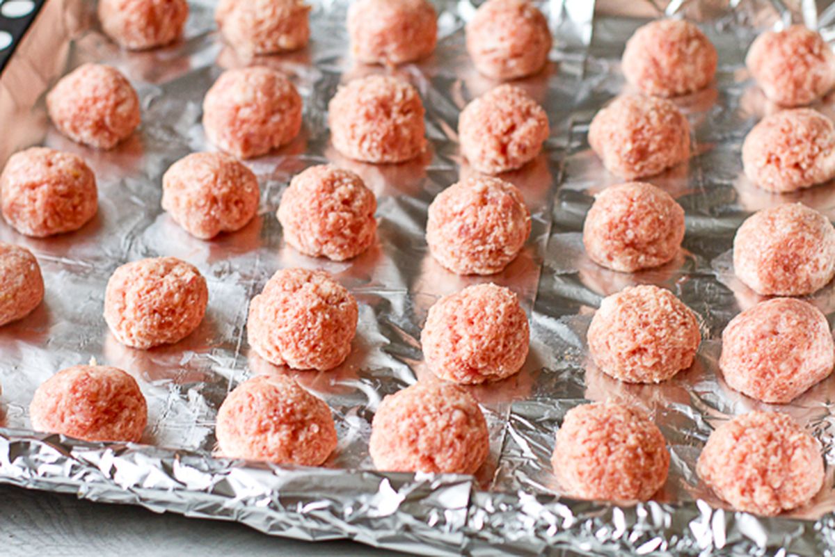 Формуем фрикадельки