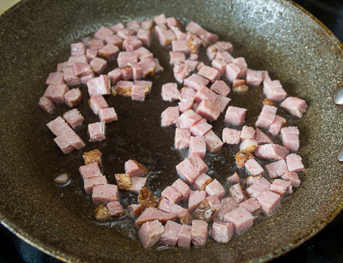 Жарим ветчину