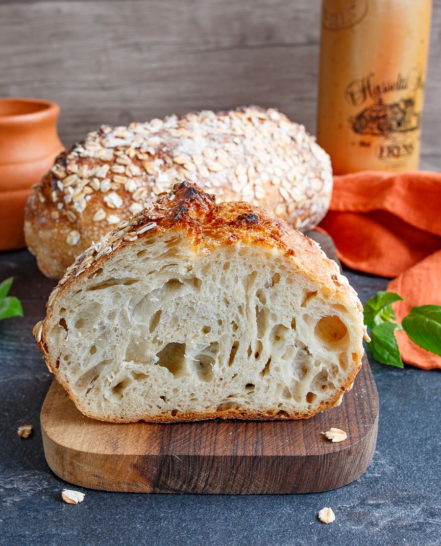 Рецепт овсяного хлеба на закваске