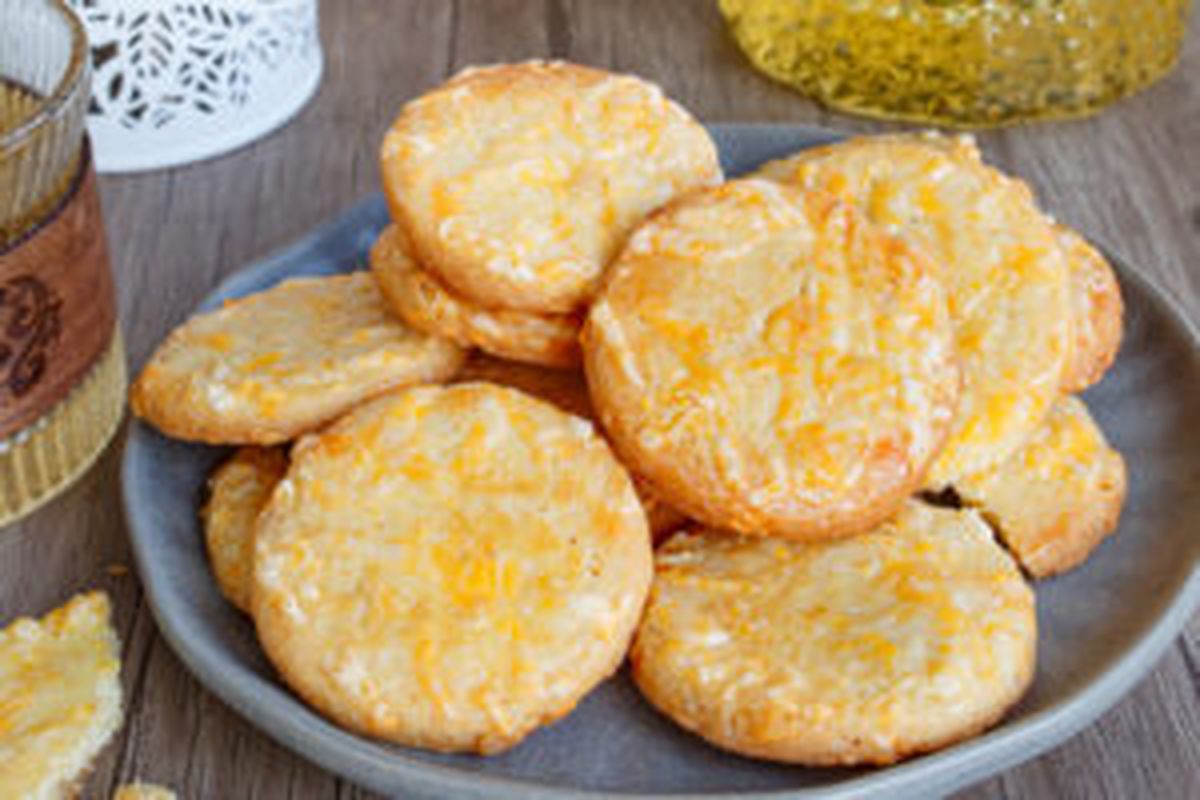 Супер-хрустящее сырное печенье