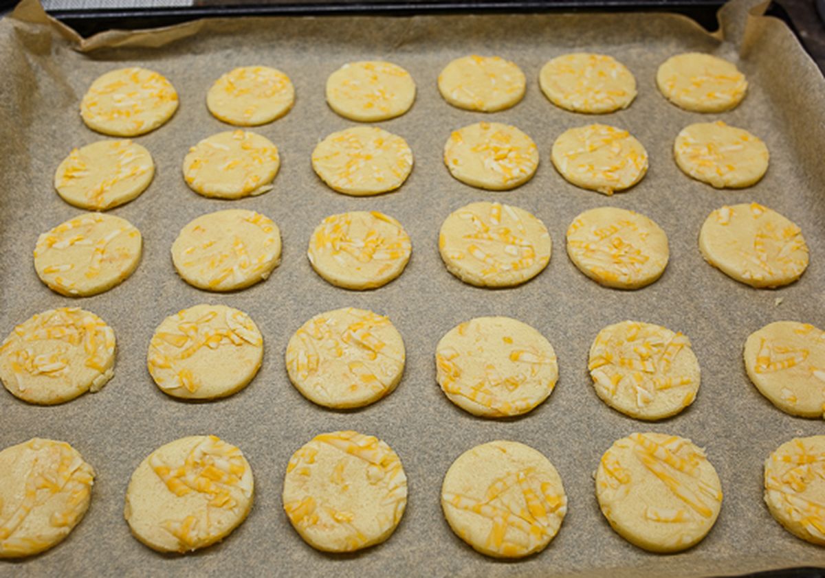 Сырное печенье