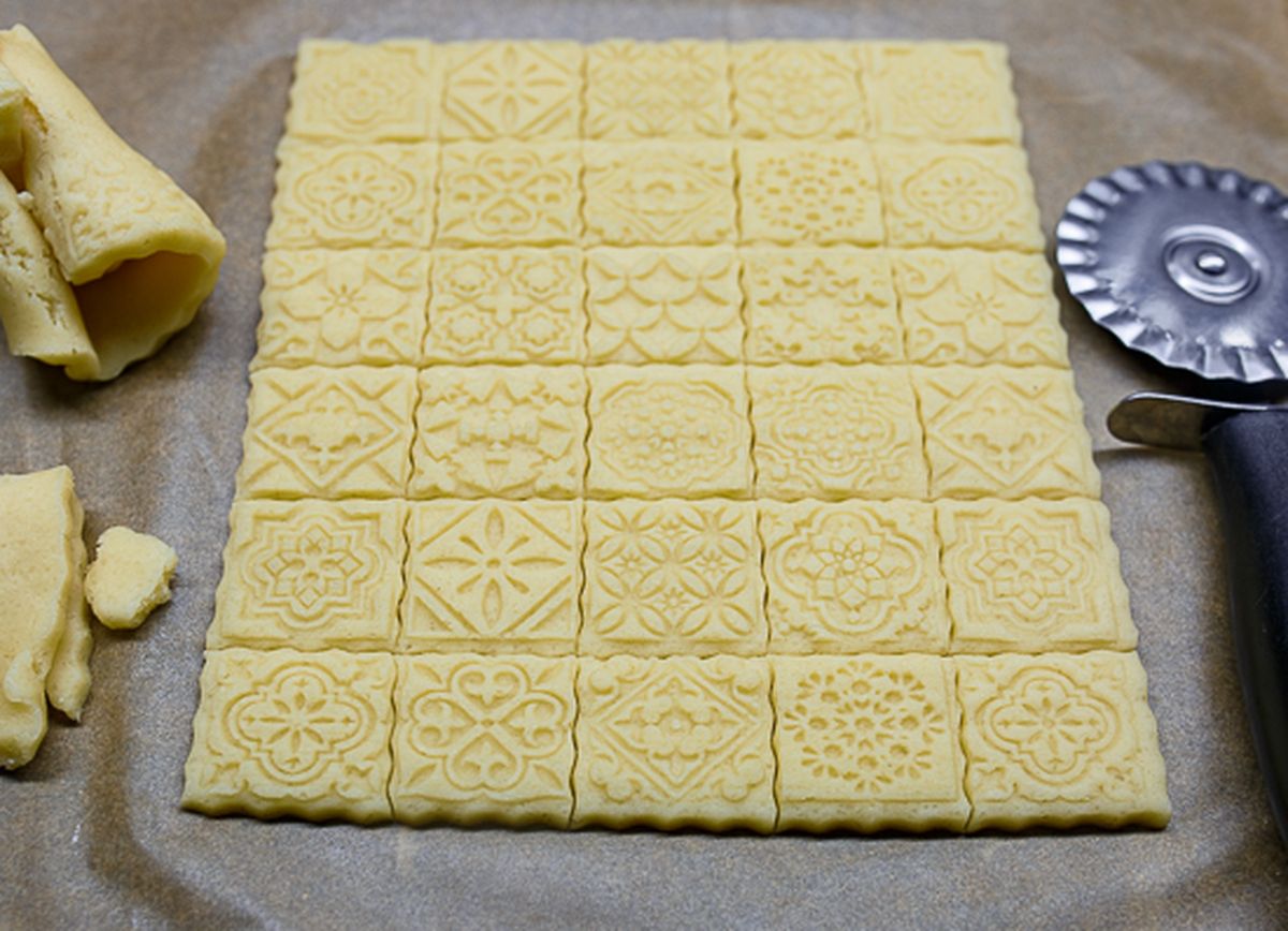 Нарезаем печенье