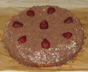 Рецепт торта "Шоколадно-кучерявый" :)