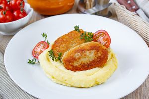 Простые рыбные котлеты