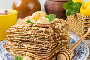 Тонкие блинчики на молоке