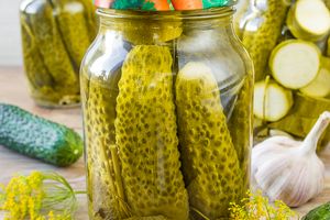 Мамины маринованные огурцы