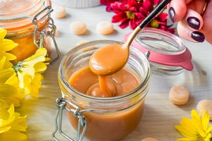 Домашняя солёная карамель