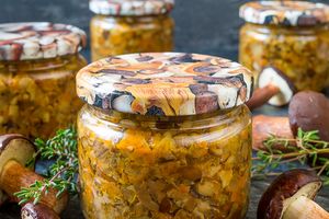 Грибная икра на зиму