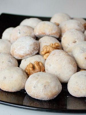 Ореховое печенье “Снежки”