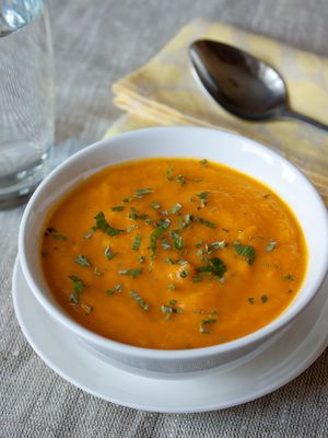 Холодный морковный суп-пюре