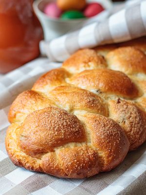 Козунак - болгарский пасхальный хлеб